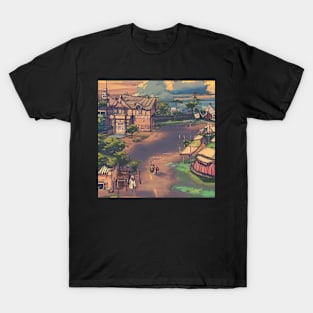 Anime Style Landscape T-Shirt